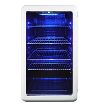 Load image into Gallery viewer, Magic Chef 3.4 CU. FT. RETRO BEVERAGE COOLER IN WHITE