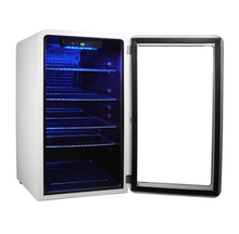 Load image into Gallery viewer, Magic Chef 3.4 CU. FT. RETRO BEVERAGE COOLER IN WHITE