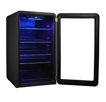 Load image into Gallery viewer, Magic Chef 3.4 CU. FT. RETRO BEVERAGE COOLER, IN BLACK