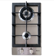 Load image into Gallery viewer, Magic Chef 12 IN. GAS COOKTOP IN STAINLESS STEEL WITH 2 BURNERS INCLUDING TRIPLE RING BURNER