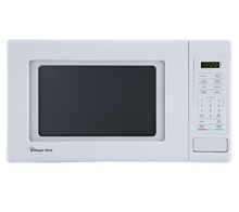 Load image into Gallery viewer, Magic Chef 0.9 CU. FT. 900 WATT COUNTERTOP COOKING IN WHITE