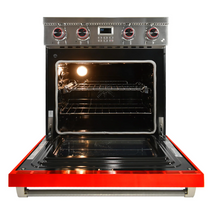 Load image into Gallery viewer, Magic Chef 30" ELECTRIC RANGE W/ RED DOOR