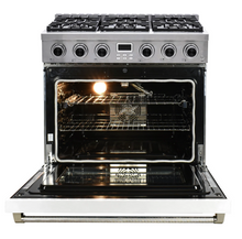 Load image into Gallery viewer, Magic Chef 36" GAS RANGE + WHITE DOOR