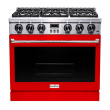 Load image into Gallery viewer, Magic Chef 36" GAS RANGE + RED DOOR