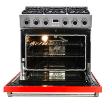 Load image into Gallery viewer, Magic Chef 36" GAS RANGE + RED DOOR