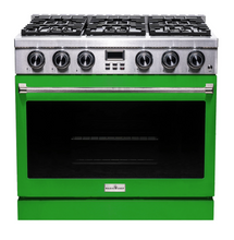 Load image into Gallery viewer, Magic Chef 36" GAS RANGE + GREEN DOOR