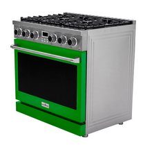 Load image into Gallery viewer, Magic Chef 36" GAS RANGE + GREEN DOOR