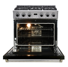 Load image into Gallery viewer, Magic Chef 36" GAS RANGE + BLACK DOOR