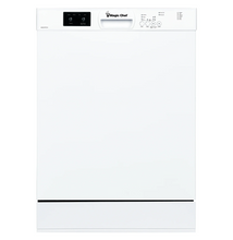 Load image into Gallery viewer, Magic Chef 24 IN. WHITE FRONT CONTROL BUILT-IN STAINLESS STEEL TALL TUB DISHWASHER