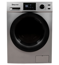 Load image into Gallery viewer, Magic Chef 2.7 CU. FT. ALL-IN-ONE WASHER AND DRYER COMBO IN SILVER