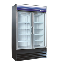 Load image into Gallery viewer, Magic Chef 45 CU. FT. FROST FREE COMMERCIAL UPRIGHT MERCHANDISER FREEZER IN BLACK