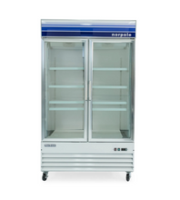 Load image into Gallery viewer, Magic Chef 45 CU. FT. FROST FREE COMMERCIAL UPRIGHT MERCHANDISER FREEZER IN WHITE