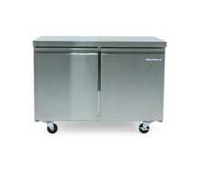 Load image into Gallery viewer, Magic Chef 2-DOOR 12 CU. FT. COMMERCIAL UNDER COUNTER UPRIGHT FREEZER IN STAINLESS STEEL