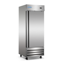 Load image into Gallery viewer, Magic Chef 23 CU. FT. SINGLE DOOR COMMERCIAL UPRIGHT REACH-IN FREEZER IN STAINLESS STEEL