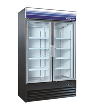 Load image into Gallery viewer, Magic Chef 45 CU. FT. FROST FREE COMMERCIAL UPRIGHT MERCHANDISER FREEZER IN BLACK