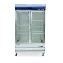 Load image into Gallery viewer, Magic Chef 45 CU. FT. FROST FREE COMMERCIAL UPRIGHT MERCHANDISER FREEZER IN WHITE