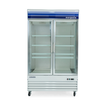 Load image into Gallery viewer, Magic Chef 29 CU. FT. GLASS DOOR REACH-IN COMMERCIAL MERCHANDISER UPRIGHT FREEZER IN WHITE