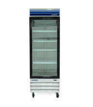 Load image into Gallery viewer, Magic Chef 28 IN. W 23 CU. FT. SINGLE SWING GLASS DOOR COMMERCIAL REFRIGERATOR IN WHITE