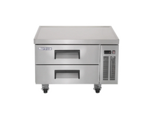 Load image into Gallery viewer, Magic Chef 36 IN. W 6.5 CU. FT. CHEF BASE COMMERCIAL SPECIALTY REFRIGERATOR IN STAINLESS STEEL