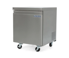 Load image into Gallery viewer, Magic Chef COMMERCIAL 6 CU. FT. SINGLE DOOR UNDER COUNTER REFRIGERATOR IN STAINLESS STEEL