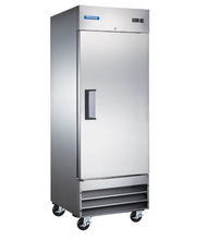 Load image into Gallery viewer, Magic Chef 29 IN. 19 CU. FT. SINGLE DOOR COMMERCIAL REACH-IN REFRIGERATOR IN STAINLESS STEEL