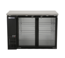 Load image into Gallery viewer, Magic Chef 12 CU. FT. 2-DOOR UNDER BAR COMMERCIAL SPECIALTY REFRIGERATOR IN BLACK