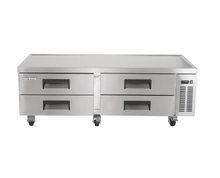Load image into Gallery viewer, Magic Chef 72 IN WIDE, 16 CU. FT. 4-DRAWER CHEF BASE COMMERCIAL REFRIGERATOR IN STAINLESS STEEL