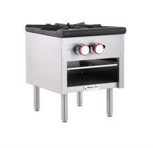 Load image into Gallery viewer, Magic Chef COMMERCIAL COUNTERTOP SINGLE STOCK POT GAS COOKTOP
