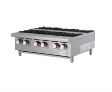Load image into Gallery viewer, Magic Chef 36 IN NATURAL GAS COMMERCIAL COUNTER HOT PLATE RANGE IN STAINLESS STEEL