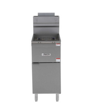 Load image into Gallery viewer, Magic Chef 20.80 QT. 40 LBS. STAINLESS STEEL NATURAL GAS COMMERCIAL FRYER MCCGF40A