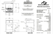 Load image into Gallery viewer, American Dish Service ASQ II GLASS WASHER