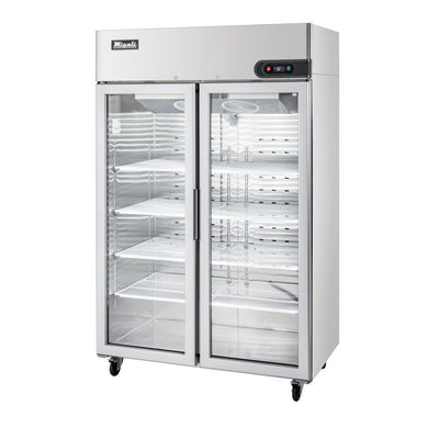 Migali C-2FG-HC, 2 Door Glass Reach-In Freezer