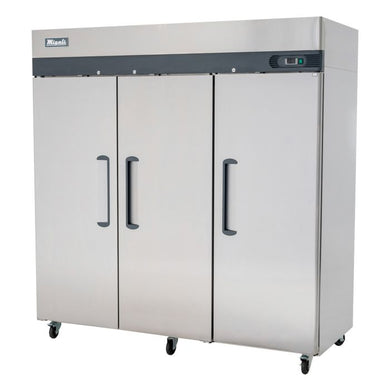 Migali C-3F-HC 72cu/ft, 3 door Reach-In Freezer