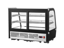 Load image into Gallery viewer, Migali 35” Wide Counter-Top Straight Glass Display Case Refrigerator