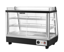 Load image into Gallery viewer, Migali 36" Wide Heated Counter-top Display Case, Straight Glass, Front &amp; Rear Sliding Doors