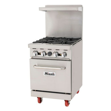 Migali C-RO4B-LP, 4 Burner Range, (1) Oven, Liquid Propane