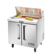 Load image into Gallery viewer, Migali C-SP36-10-HC, 36&quot; 10 Pan Sandwich Prep Table