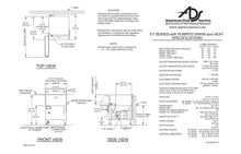 Load image into Gallery viewer, American Dish Service ET-AF (ET-AF-3) PUMPED DRAIN &amp; HEAT DISH MACHINE