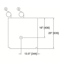 Load image into Gallery viewer, American Dish Service Under Counter HUB-40 DISH MACHINE