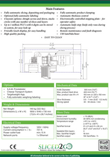 Load image into Gallery viewer, S.A.M PX3 Fully Automatic Slicing/Stacking Machine with Packaging Line