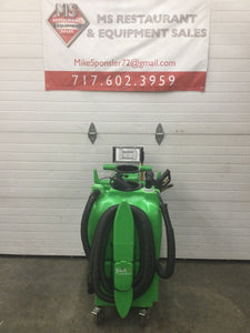 Kaivac KV17CC Cooler Case Cleaner Refrigeration Unit Cleaning Machine Working!