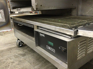 Lincoln Impinger 1132 Triple Stack 208v 3ph Electric Conveyor Pizza Oven Working
