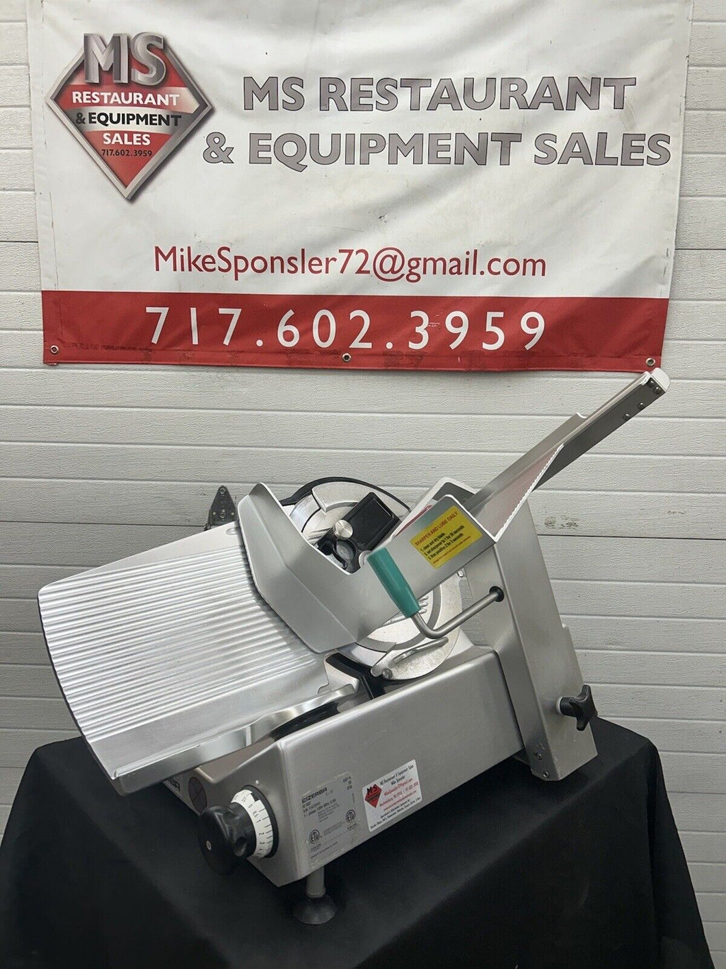 Bizerba GSPH Manual 2017 Deli Slicer Fully Refurbished Working