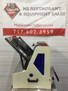 Omcan HL-52006 Bread Slicer, Very Good Condition Tested By In House Tech