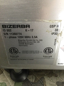 2017 GSPH Manual Bizerba Deli Slicer Fully Refurbished And Working