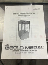 Load image into Gallery viewer, Gold Medal 6501 Countertop 45- Pretzel Capacity 18” Wide Sterno Pretzel Warmer