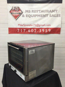 Global Solutions EKFA-312S, Electric Countertop 1/2 Pan Conv Oven Works 115v 1Ph