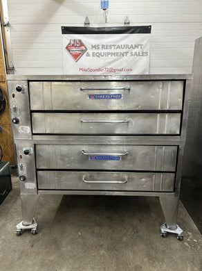 Bakers Pride 451 Natural Gas Double Oven Fully Refurbished & Working