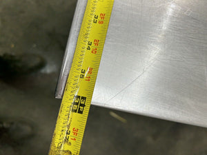 Stainless Steel Commercial Work Table W/ 6” Backsplash & Undershelf 36x36x34.5
