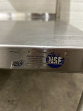 Load image into Gallery viewer, Stainless Steel Commercial Work Table W/ 6” Backsplash &amp; Undershelf 36x36x34.5